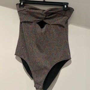 Topshop strapless bodysuit